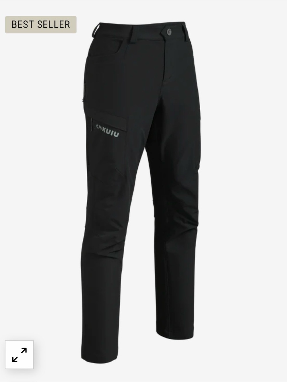 KUIU Women’s Attack Black Cargo Performance Pants